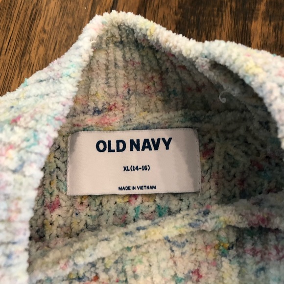 Girls Soft Multicolor Sweater Size 13-14 - Picture 3 of 6